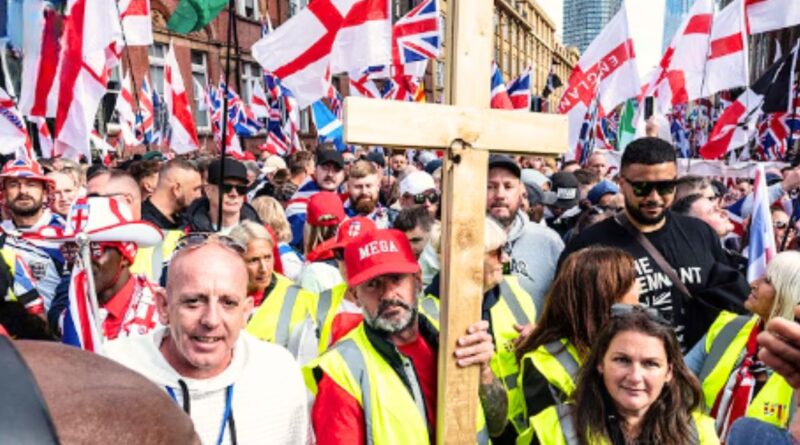 伦敦反移民抗议