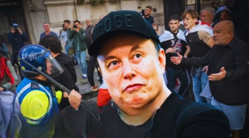 伦敦远右翼集会