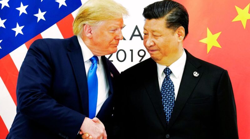 特朗普与习近平会晤亚洲贸易战