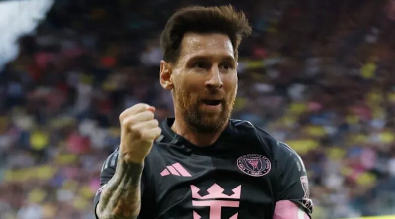 梅西 美国职业足球大联盟金靴奖 帽子戏法