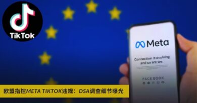 欧盟指控Meta TikTok违规