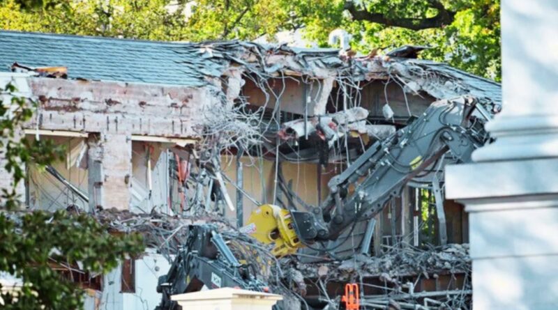 特朗普白宫宴会厅建设