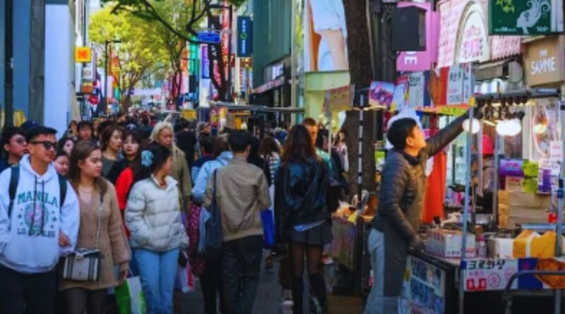 韩国中国游客免签