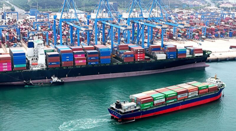 中国10月出口下降