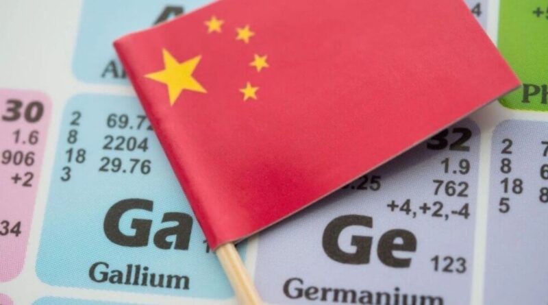 中国关键材料出口限制