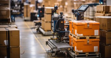 物流仓库机器人部署