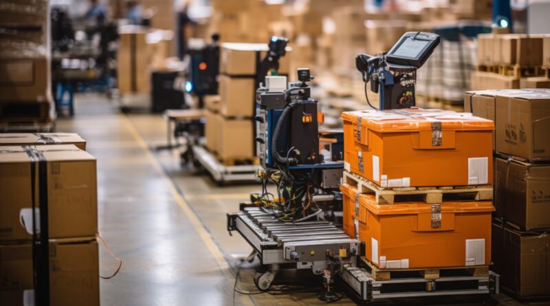物流仓库机器人部署