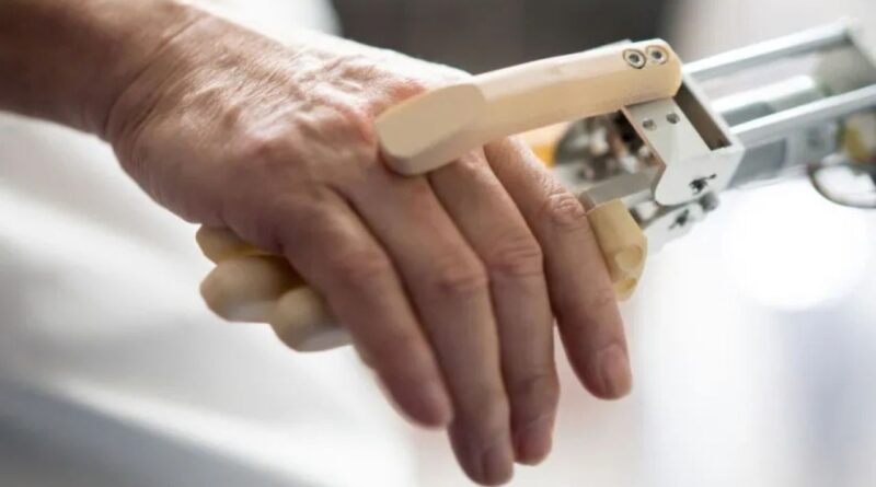 中国人形机器人疼痛感知皮肤