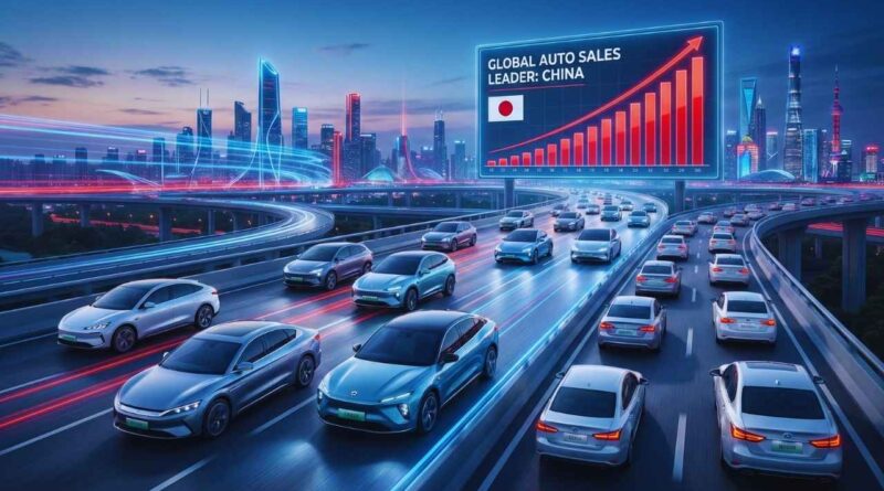 中国超越日本成为全球汽车出口第一