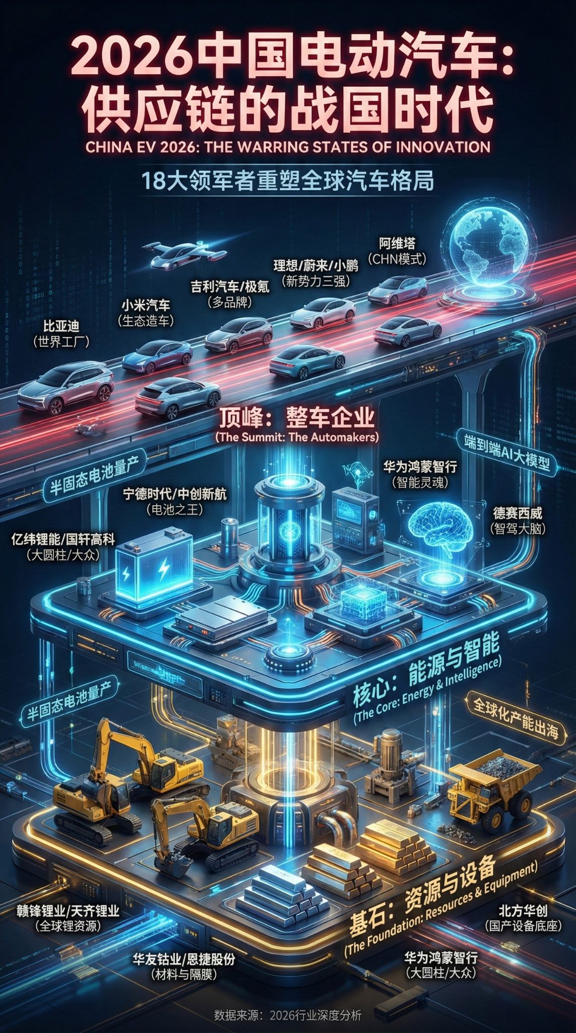 2026中国电动汽车与电池供应链