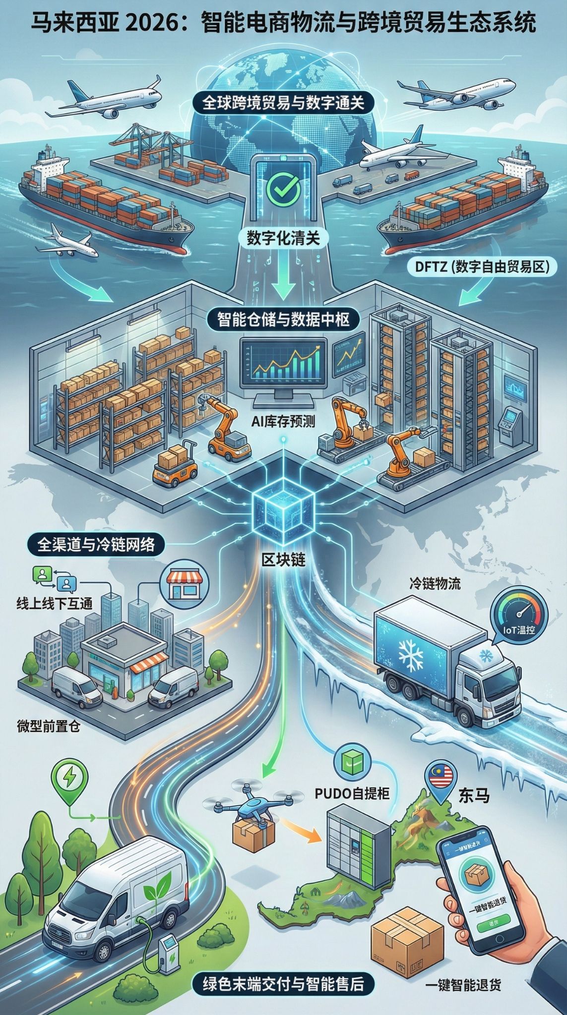 马来西亚电商物流与跨境贸易