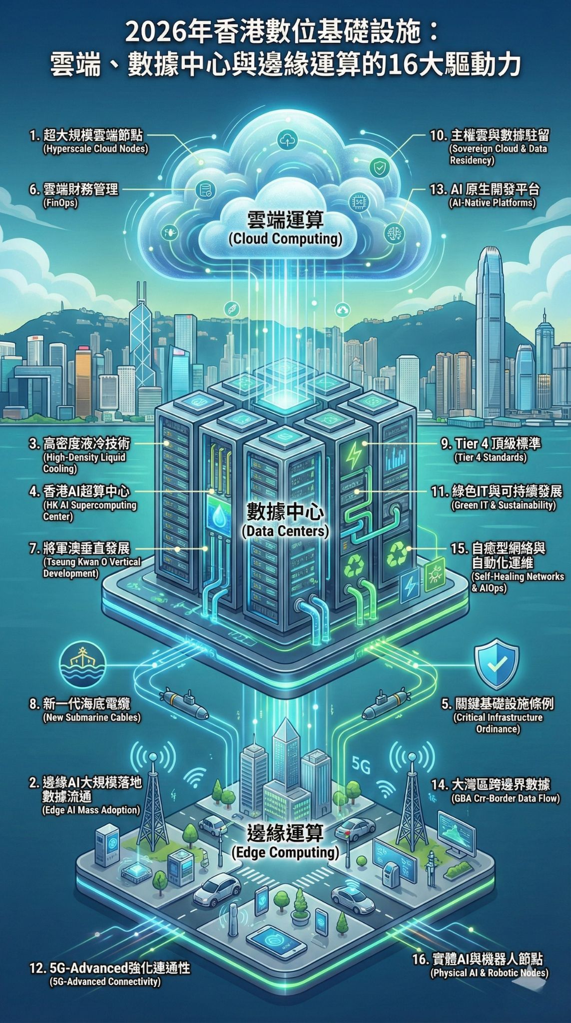 香港云数据中心边缘计算