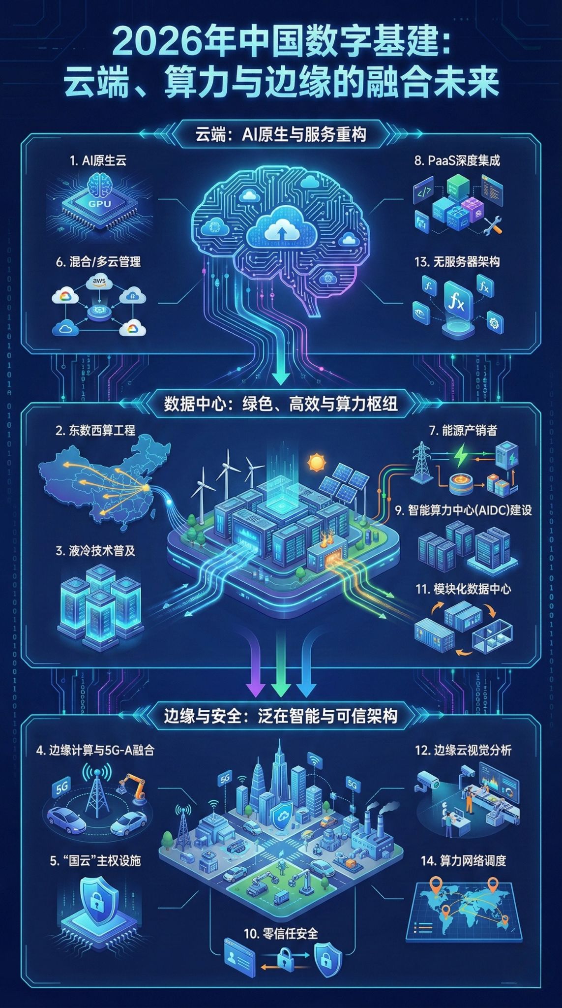 中国云数据中心边缘计算
