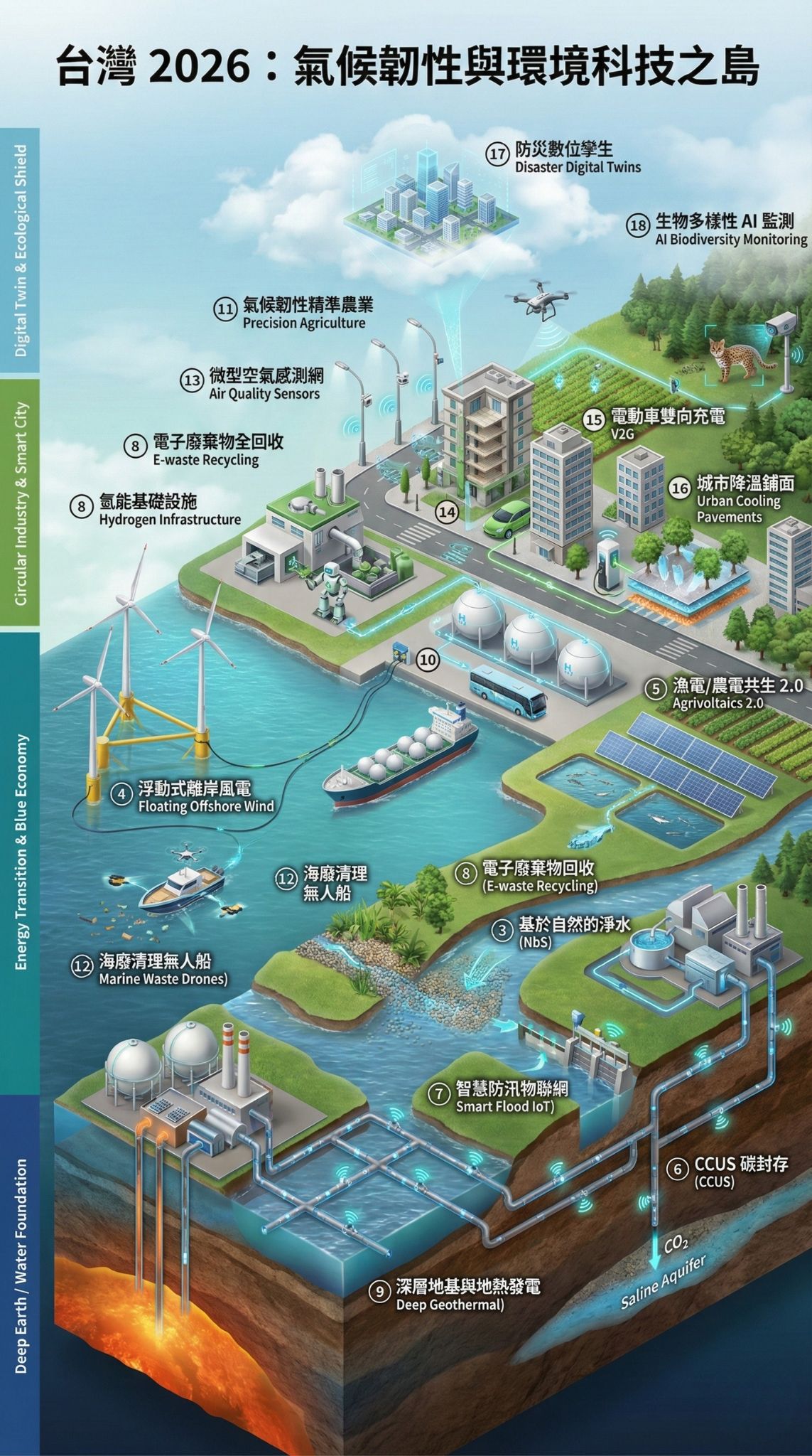 台灣氣候適應與環境科技