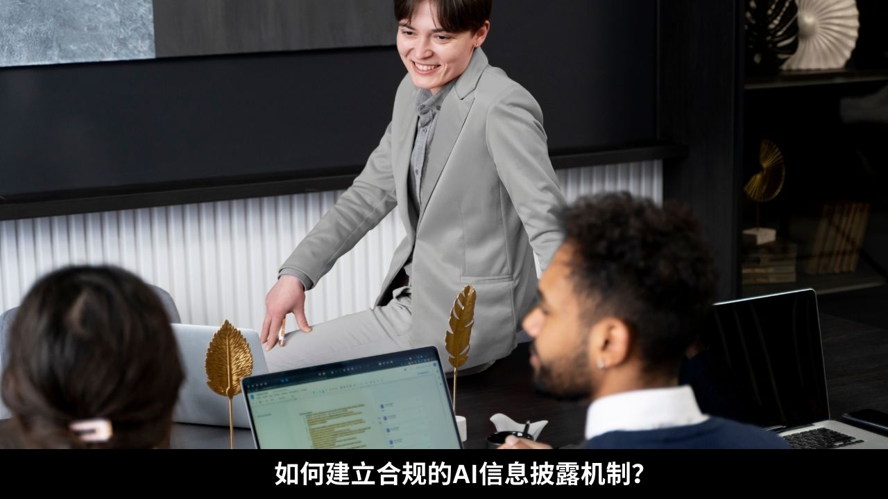 如何建立合规的AI信息披露机制？