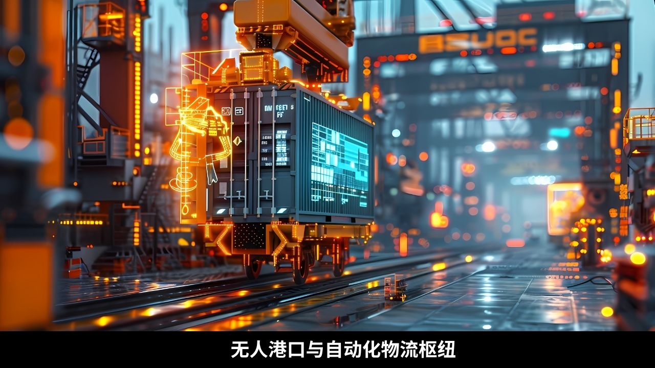 无人港口与自动化物流枢纽