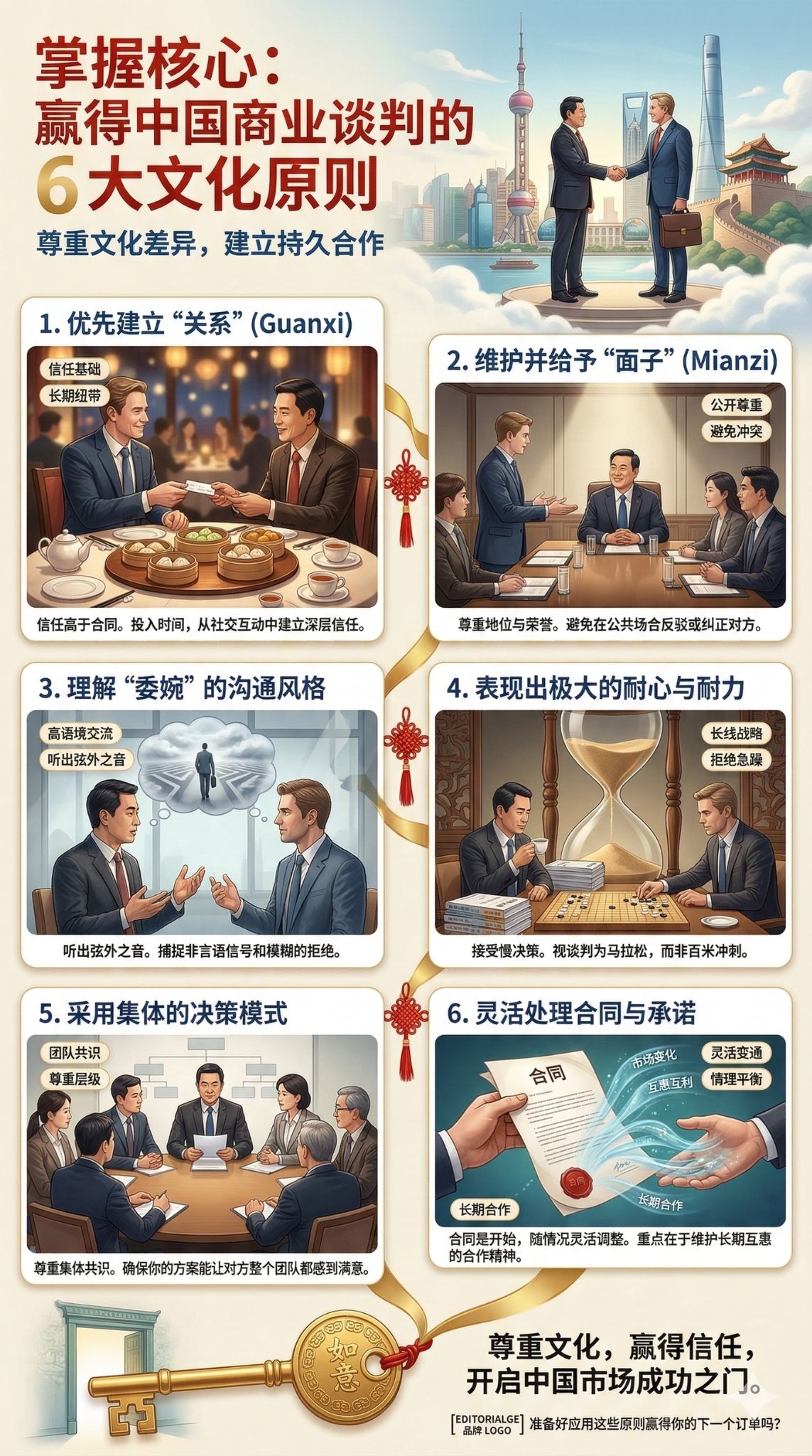 中国商业谈判原则