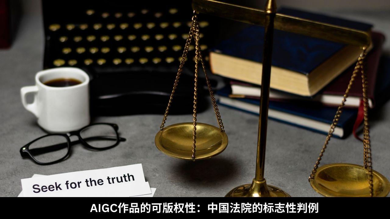 AIGC作品的可版权性：中国法院的标志性判例