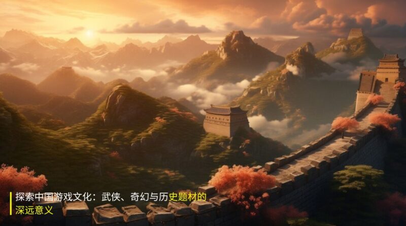 中国风游戏文化