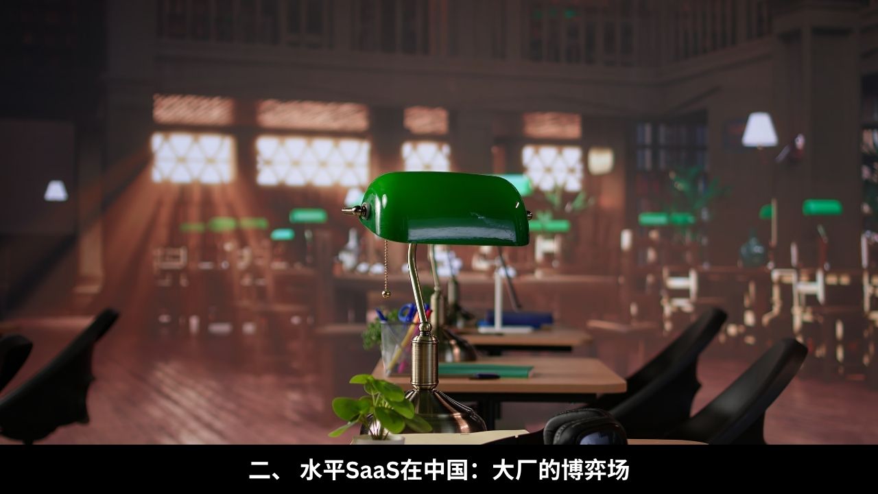 二、 水平SaaS在中国：大厂的博弈场 