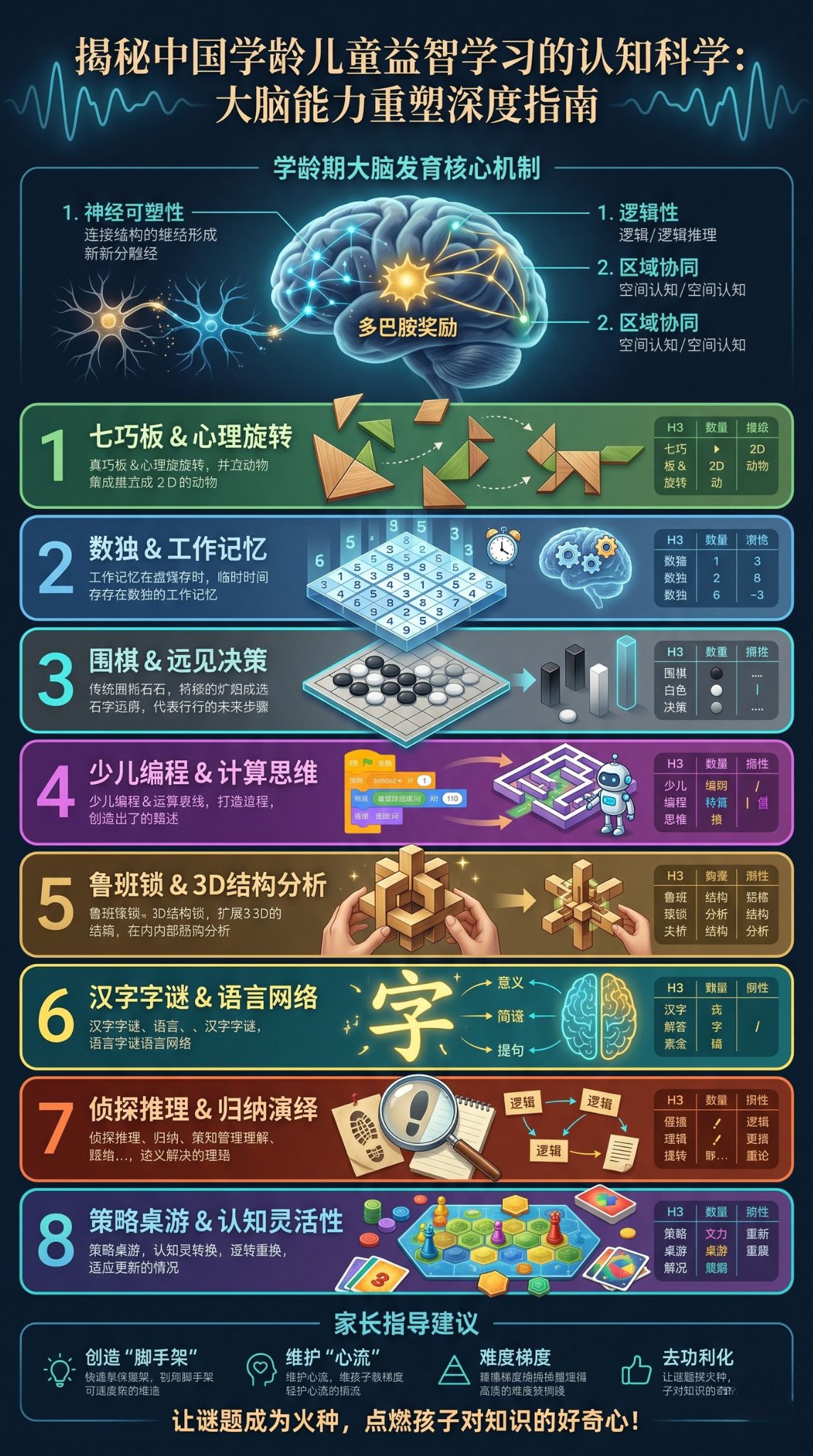 中国学龄儿童益智学习