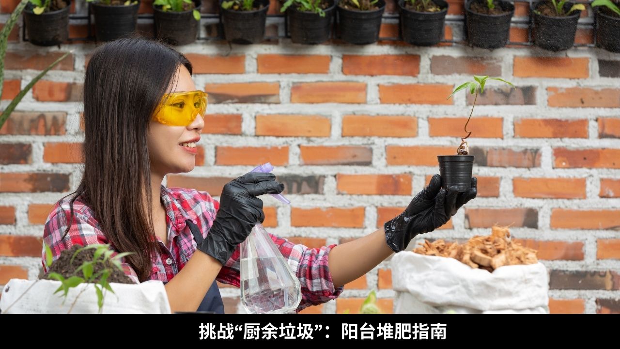 挑战“厨余垃圾”：阳台堆肥指南