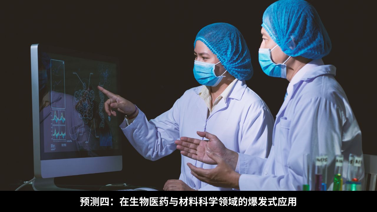 预测四：在生物医药与材料科学领域的爆发式应用