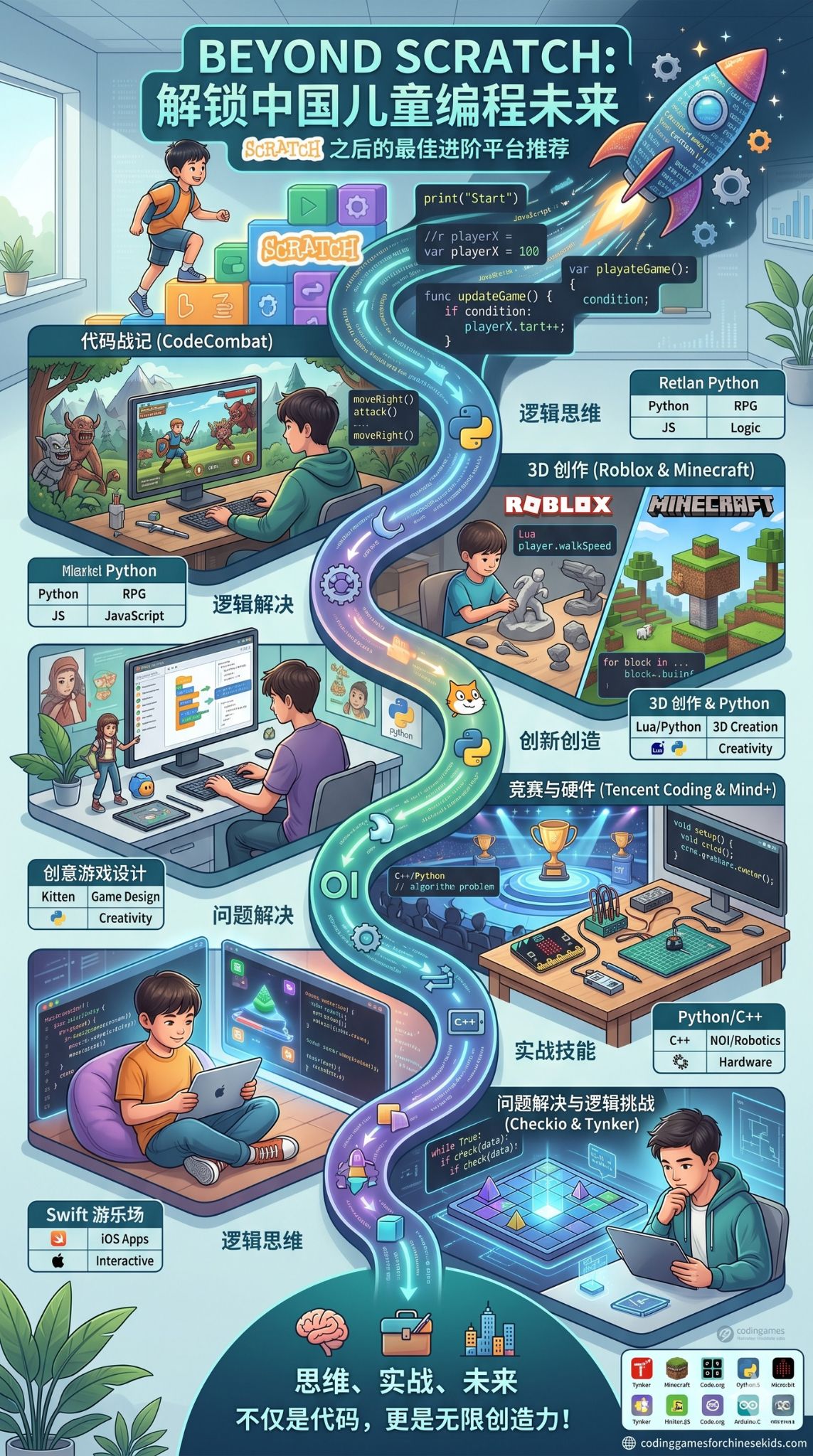 中国儿童编程游戏