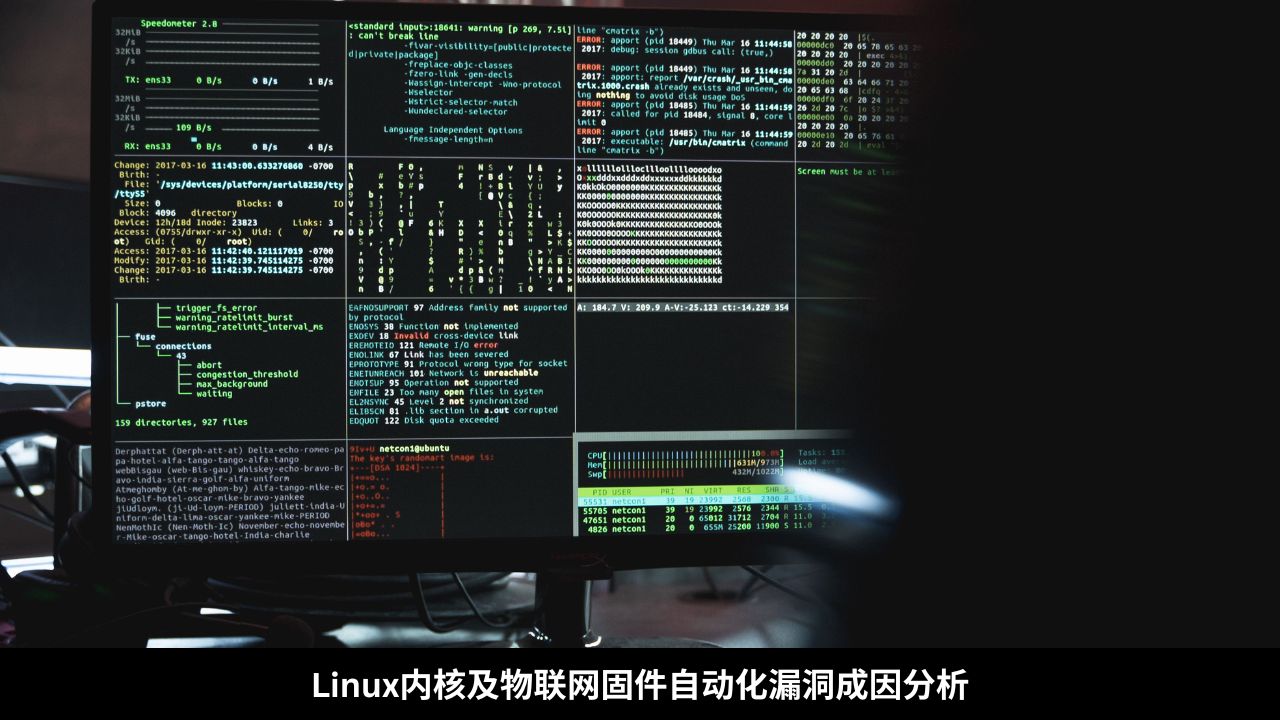 Linux内核及物联网固件自动化漏洞成因分析