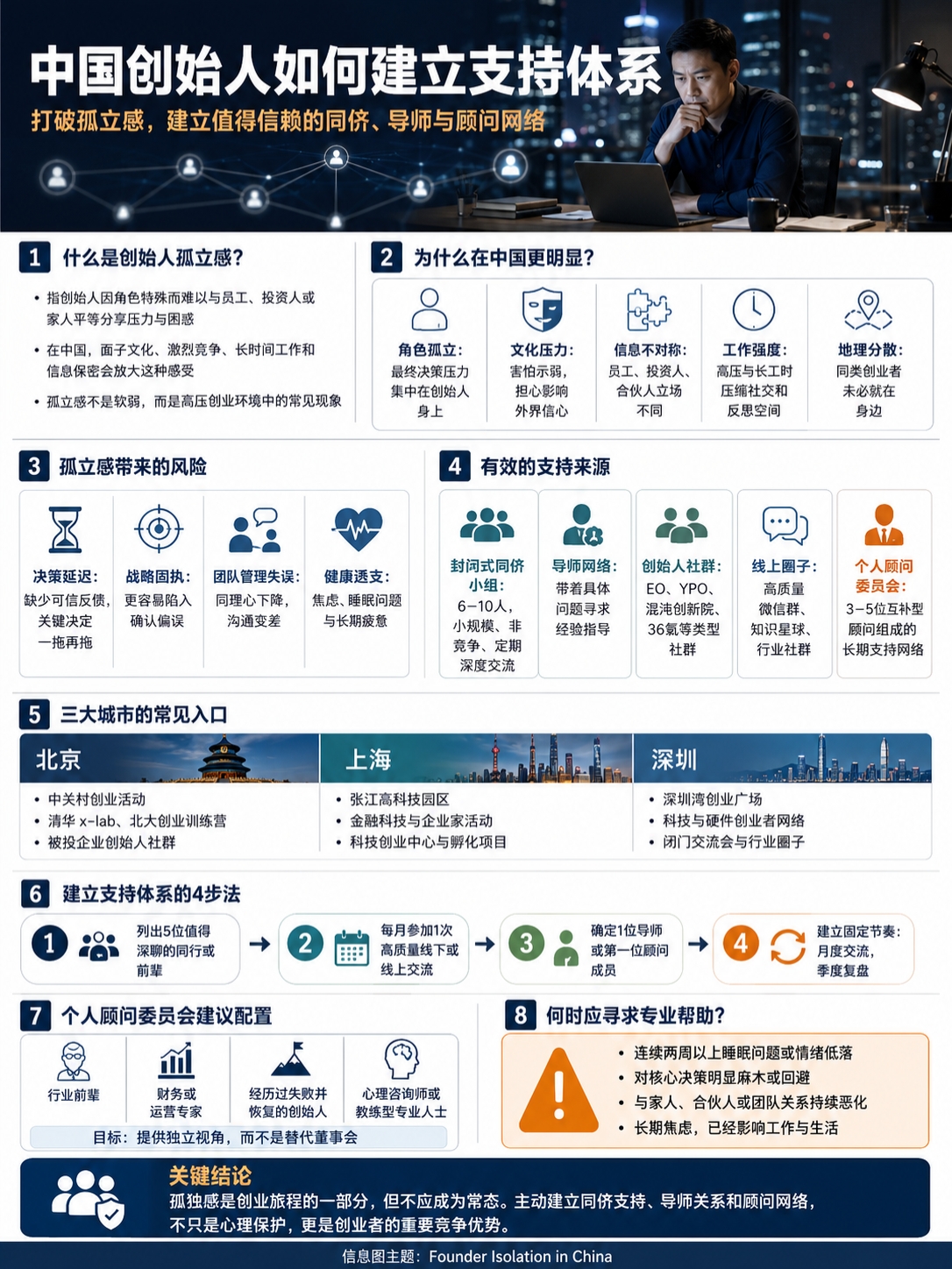 中国创始人孤立