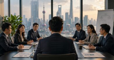 在中国组建领导团队