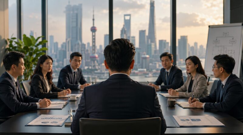 在中国组建领导团队