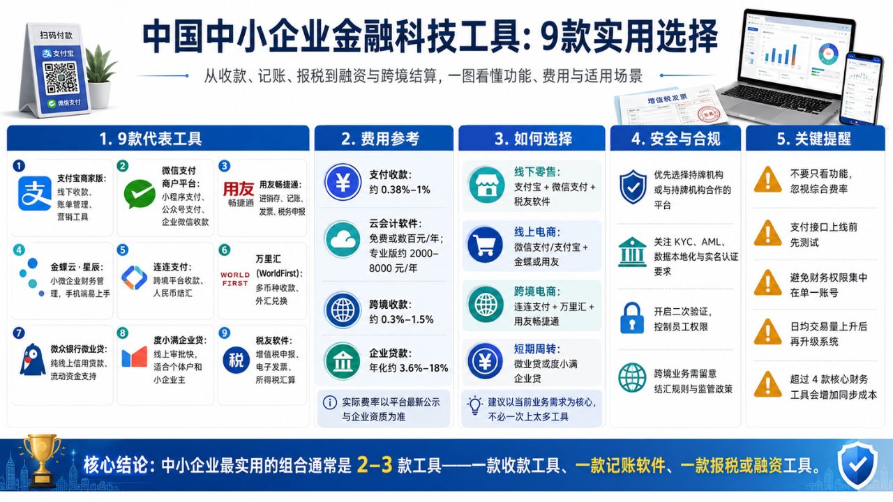 中国金融科技平台对小商户的安全性如何