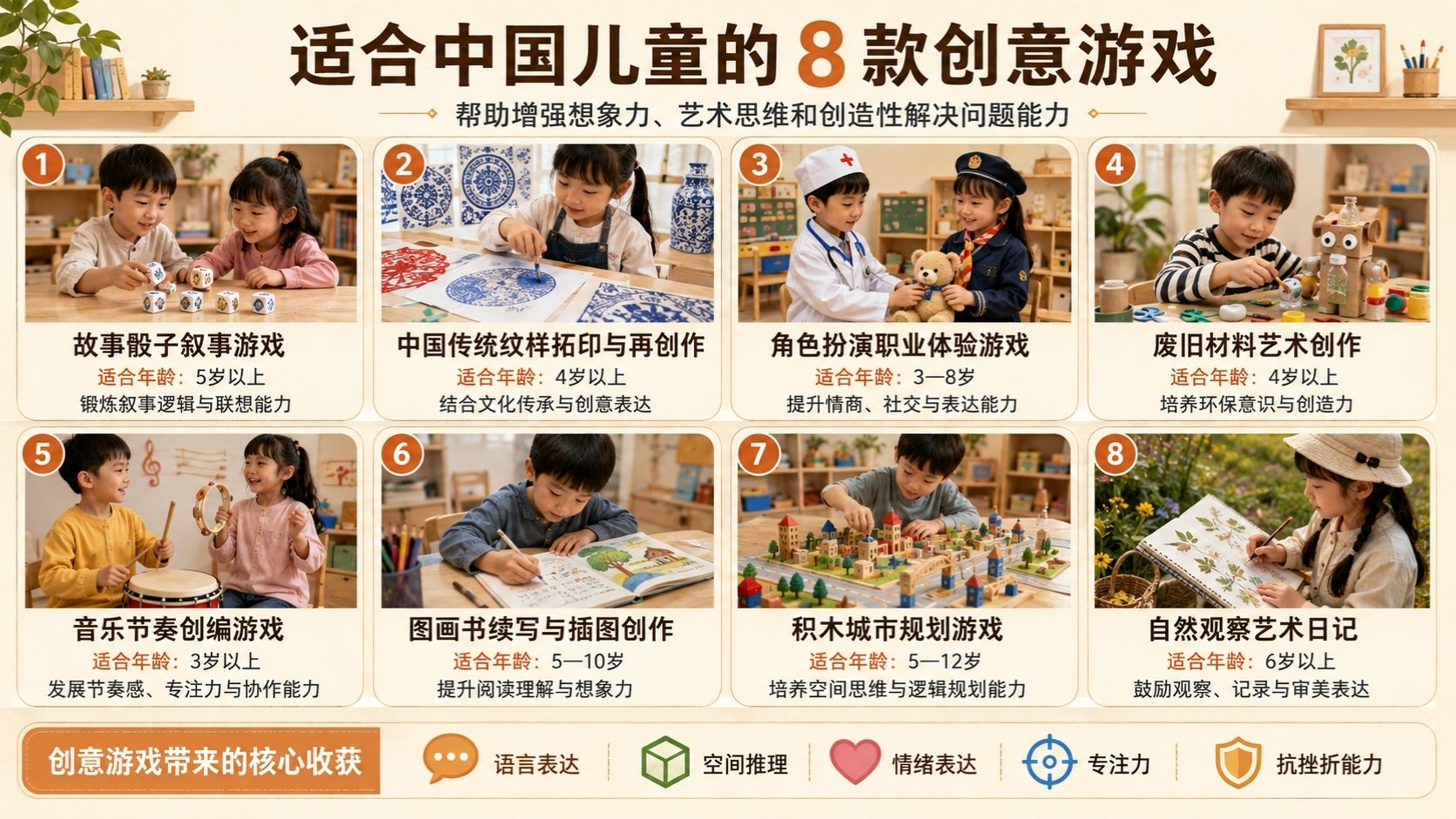 创意游戏能提升儿童的学业成绩吗