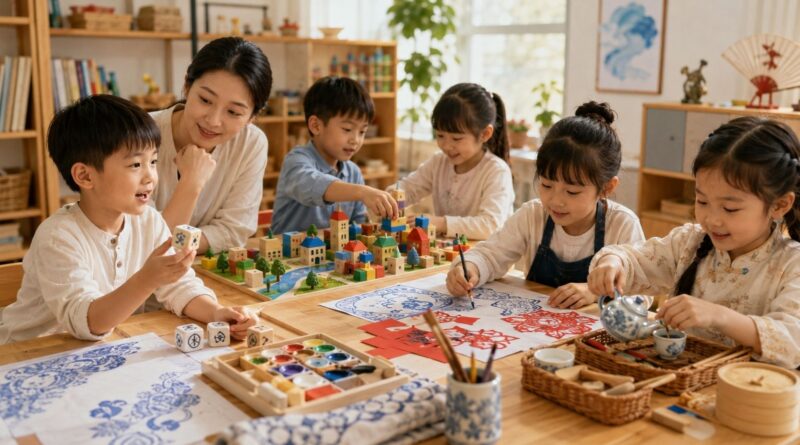 适合中国儿童的创意游戏